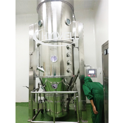 m&aacute;quina de granulaci&oacute;n de lecho fluido