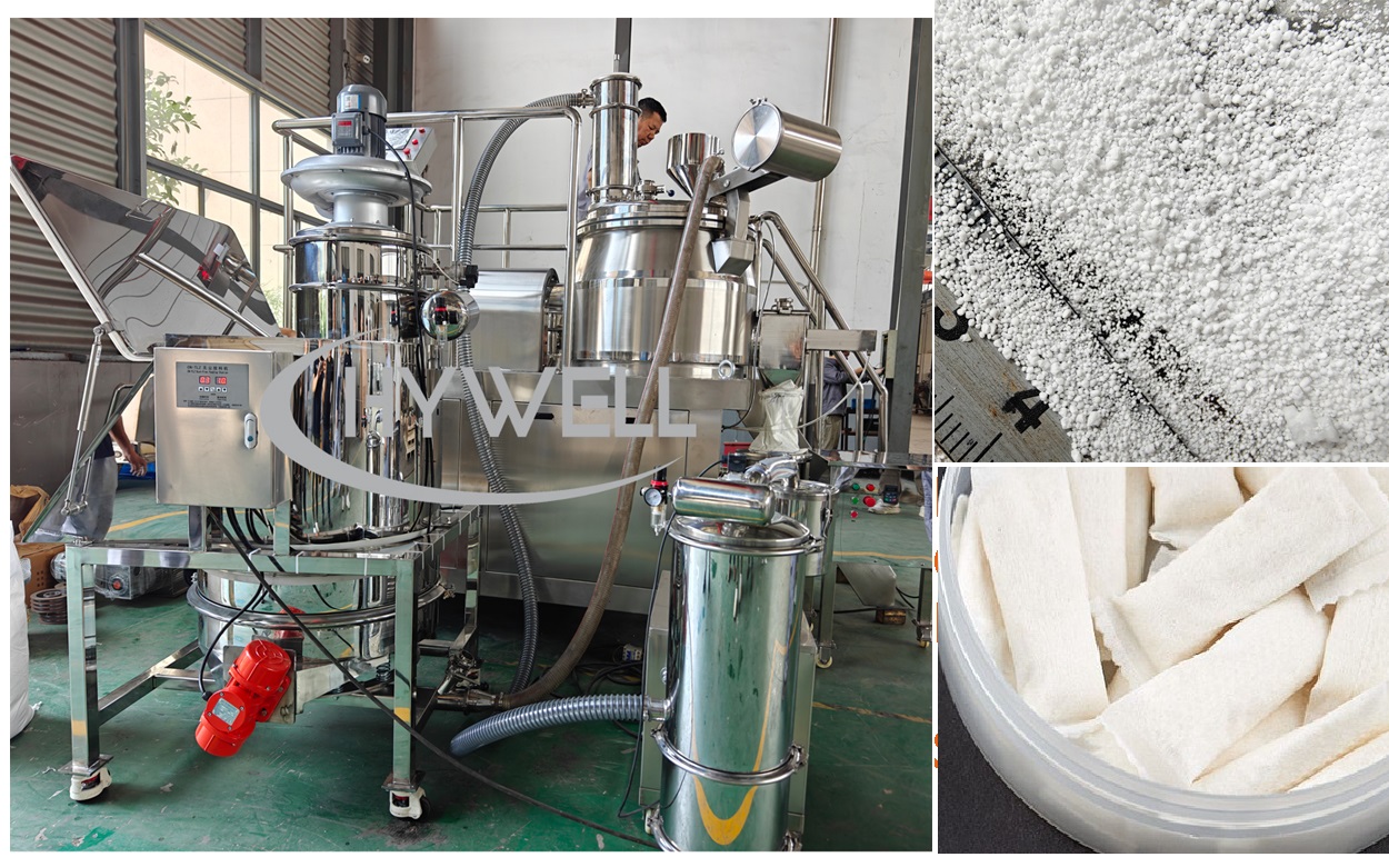 عملية تصنيع أكياس النيكوتين وحلول معدات Hywell الآلية الجاهزة