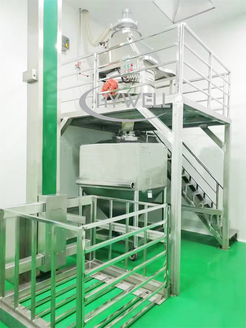 Komplet pulverblandingslinje | Automatiseret pulverblandingssystem
